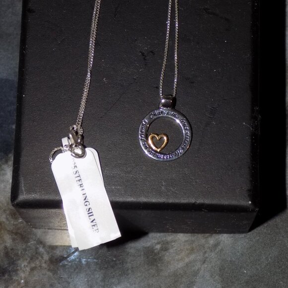 Chance Made Us Sisters Pendant Necklace, 18" NEW - Picture 4 of 4